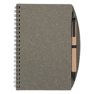 5" X 7" Eco-inspired Spiral Notebook & Pen