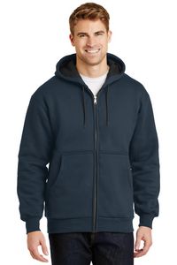 Cornerstone® Men's Heavyweight Full-Zip Hooded Sweatshirt w/Thermal Lining