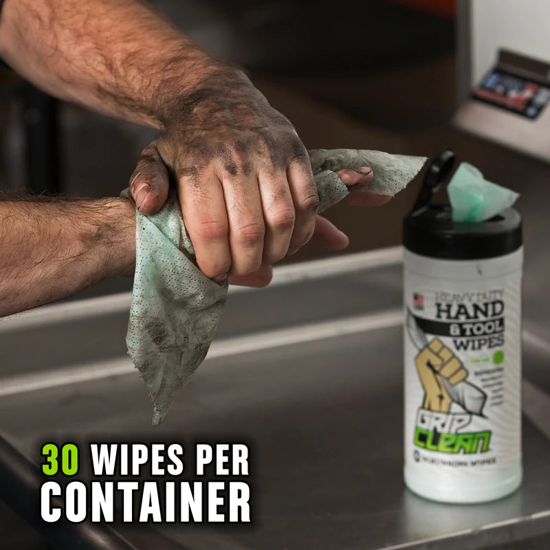 Grip Clean - Hand & Tool Wipes
