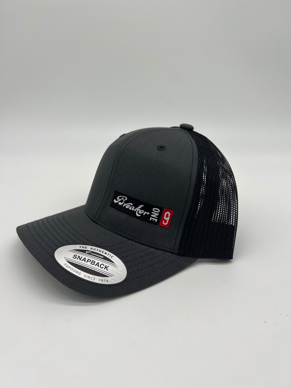 BreakerOne9 - Grey/Black Logo Hat